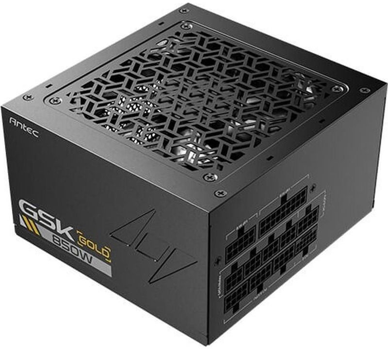 Antec - GSK850 EC 3.1 - Voeding - 850W - 80 Plus Gold - Modulaire