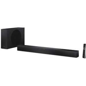 Sharp HT-SBW310 schwarz (330 W, 2.1 kanalen), Soundbar, Zwart