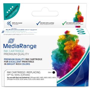 MediaRange - Inktpatronen - Voor C2P23AE (BK)