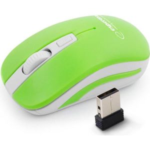 Esperanza - Uranus - Draadloze Muis - Groen/Wit
