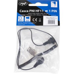 PNI HF11 headset met 1 pin 2,5 mm, akoestische buis, voor alle radio's, Accessoires voor portofoons