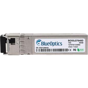 BlueOptics - RDH10270/2-I-40 - SFP+ Bidi Transceiver - Blauw - Compatibel - Glasvezel