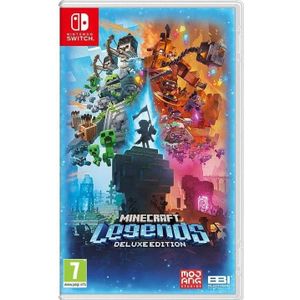 Mojang, Minecraft Legends (Deluxe Edition) - Nintendo Switch - Real Time Strategy - PEGI 7