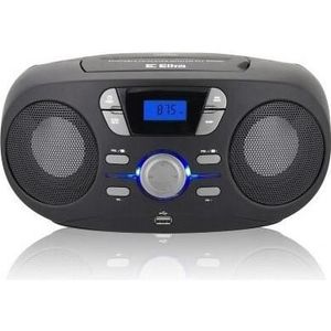 Elta - INGA CD70 USB - Radio - Zwart - MP3 Speler