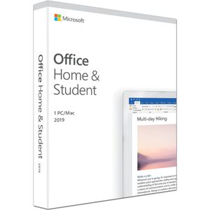 Microsoft Office Home & Student 2019 Engels voor Mac OS & Windows