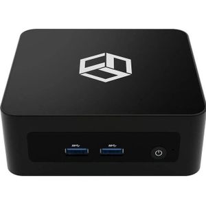 NTT System Mini PC Qoobe AP1215U i3-1215U/16GB/SSD 1TB/Win 11 Pro schwarz (1000 GB, 16 GB, Intel Core i3-1215U, Intel UHD Graphics), PC, Zwart