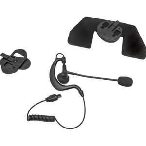 Midland BT Action kit Hoofdtelefoon Zwart (Bedraad), Kantoorheadset, Zwart