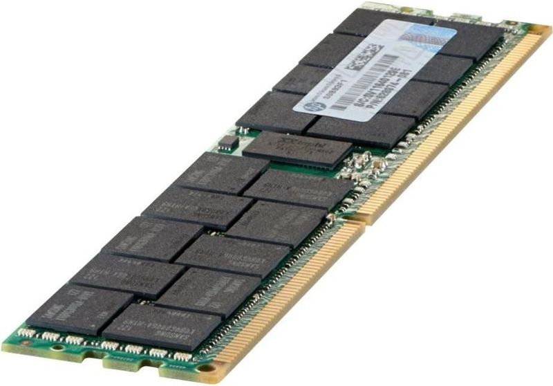 Hewlett Packard Enterprise 647899-B21 8 GB DDR3 1600 MHz ECC geheugenmodule (8 GB, 1 x 8 GB, DDR3, 1600 MHz, 240-pin DIMM, zwart, groen)