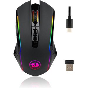 Redragon M910-KS Ranger Lite RGB (Bedraad), Muis, Zwart