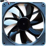 Noiseblocker - BlackSilentPro-Series PK3 - Ventilator - Zwart - 140 mm - 1 x
