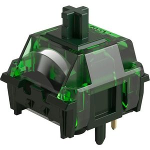 Akko Monsgeek Green Fog Switch, mechanisch, 3-Pin, linear, MX-Stem, 60g - 45 Stück, Muis + Toetsenbord Accessoires, Groen