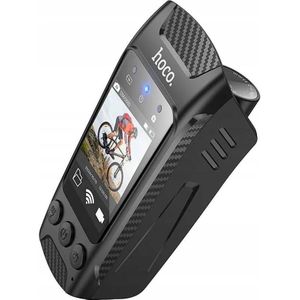 Hoco - DV104 - Actiecamera - Zwart - 4K - Compact Ontwerp - Schokbestendig