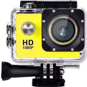 Gsm City - SJ4000 - Action Camera - Geel - HD 1080P - Waterdicht
