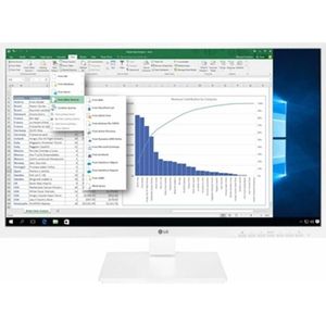 LG 24BK550Y-W computer monitor 60,5 cm (23.8") 1920 x 1080 Pixels Full HD LCD Wit