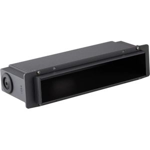 Bega 10454 Inbouwbehuizing, PC-behuizing, Zwart