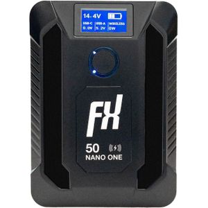 Fxlion Nano One wireless (Batterij), Stroomvoorziening voor de camera, Zwart