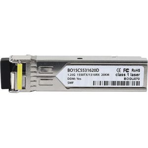 BlueOptics Phoenix Contact 2702438 compatibele SFP BO15C5531620D, Zendontvangers, Zilver