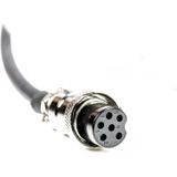 PNI - Echo-6 Microfoon - Zwart - 6-pins Aansluiting