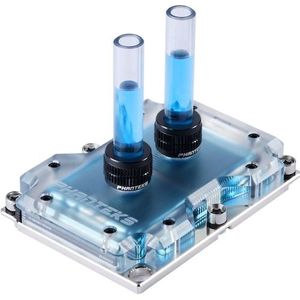Phanteks Glacier koeler kit voor Gigabyte C621 AORUS XTREME, DRGB, CPU waterkoelers, Transparant