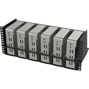 Lanview 19" 4U Shelf for Mini PC rack, Accessoires voor serverkasten