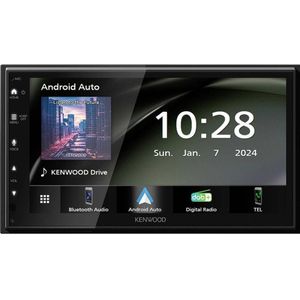 Kenwood DMX6523DAB - Autoradio - Zwart - 6,8 inch Touchscreen - 50W per Kanaal