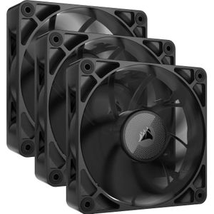 Corsair - iCUE LINK RX120 MAX - Ventilatorset - Zwart - 120 mm - 3 x