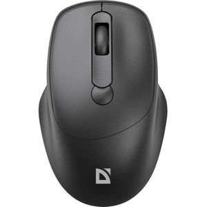 Defender FEAM MM-296 RF 1600 DPI draadloze muis met geluidloze klik (Draadloze), Muis, Zwart