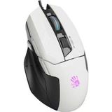 Bloody W70 Max Gaming Muis - 10.000 CPI 250 IPS RGB - Panda Wit