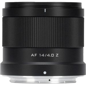 Viltrox AF 14mm F/4.0 Nikon Z (Nikon Z, Volledig formaat), Objectief