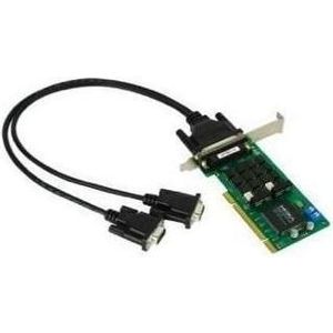 Moxa CP-132UL-T - Universele PCI seriële kaart met 2 RS-422485 poorten en laag profiel, Controlekaart