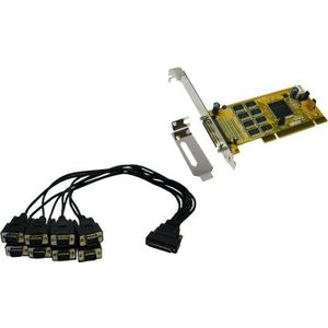 Exsys EX-41388 - Seriële adapter - PCI-X laag profiel - RS-232/V.24 x 8 (EX-41388), Controlekaart