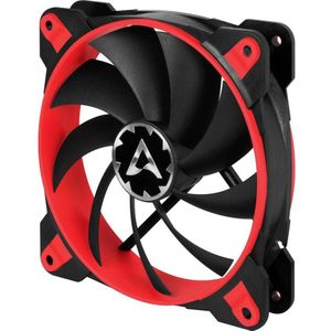 Arctic BioniX F120 (120 mm, 1 x), PC ventilator, Zwart, Rood