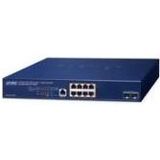 Planet - Layer 3 - Managed Ethernet Switch - 8-Port 2.5GBASE-T - 2-Port 10GBASE-X SFP+