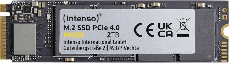 Intenso - M.2 SSD PCIe 4.0 MI500 - Interne SSD - 2 TB - 5300 MB/s