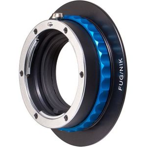 Novoflex Adapter voor Fuji G voor Nikon lenzen, Lensadapters, Blauw, Zwart