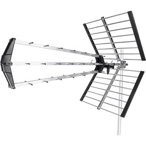 Sencor SDA-640 - Televisieantenne - Zilver - Zwart - 16 dB