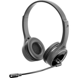 Cool Accesorios COOL Office (Draadloze, Bedraad, USB-C), Kantoorheadset, Zwart