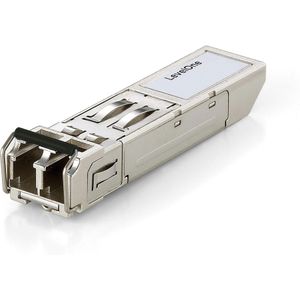 LevelOne Transceiver 155Mbps MMF SFP Multimode 2km 1300nm, Zendontvangers, Zilver