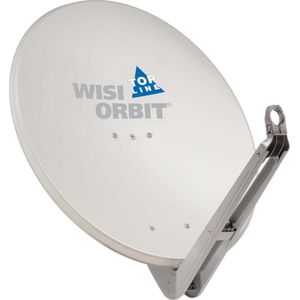 WISI OA 85 G offset antenne (Parabolische antenne, 37 dB, DVB-S / -S2), SAT Spiegels + SAT Antennes, Grijs