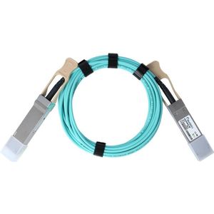 BlueOptics Dell 470-ACMJ compatibel AOC QSFP28 BO282803L3M, Zendontvangers