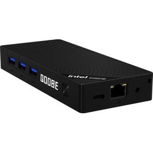 Giada Mini PC Qoobe SUC N150/12GB/SSD 512GB/Win 11 Pro czarny (512 GB, 12 GB, Intel N150), PC, Zwart