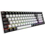 Sharkoon - SGK50 S2 - Toetsenbord - Wit - PBT - RGB - Gateron GPRO Geel