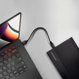 Axagon - EE35-GTR - Harddisk Behuizing - Zwart - Aluminium - USB-C