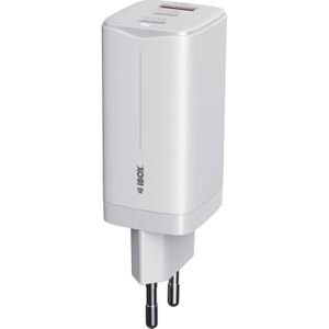 iBox - C-65 PD65W - USB-lader - Wit - 65 Watt - GaN Technologie