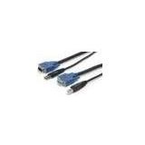 StarTech.com 1,80 m 2-in-1 USB KVM-kabel