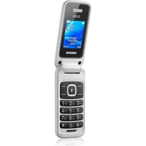 Brondi Vos (1.77", 2G), Sleutel mobiele telefoon, Wit