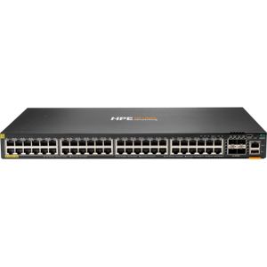 Aruba HPE Networking CX 6200F 48G Klasse-4 PoE 4SFP+ 370W Switch (48 ports), Netwerkschakelaar