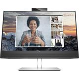HP E24m G4 (1920 x 1080 Pixels, 23.80"), Monitor, Zwart, Zilver