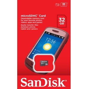 SANDISK MicroSDHC SDSDQM-032G-B35 (microSDHC), Geheugenkaart