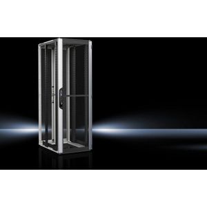 Rittal 42U 18000 N, VX IT (42 HE, 19 inch rek), Serverkast, Zwart, Grijs